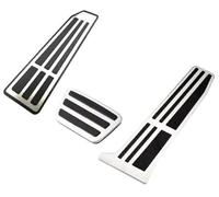 BTFWM Car Pedals Covers, for Toyota, Camry 2018 2019 Avalon, for Lexus, ES GS Brake Accelerator Pedal Foot Rest Car Pedal Cover Set(BLACK AT With Rest)