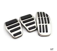 BTFWM Car Pedals, for NISSAN, for Qashqai, J11, for X-TRAIL, Rogue T32 Kicks Altima, for Micra, Gas Brake Pedal Pads Cover Foot Car Pedal Cover Protector(Black AT)