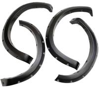BTFWM Car Wheel Eyebrows, for Ford, for Raptor for F150 2009 2010 2011 2012 2013 2014 Fender Flares Arch with Textured Pocket Bolt/Rivet Arches Wheel Well Protector
