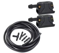 BTFWM Car Windscreen Washer Wiper Blade Water Spray Jets Nozzles, for Mercedes, for Benz, Vito 638 639 W638 W639 W447 Viano V-Class Sprinter Windshield Washer Nozzle(Nozzle and 2m Hose)