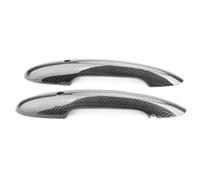 BTFWM Carbon Fiber Protect Door Handle Cover Accessories with Keyhole, for MINI, Cooper F55 F56 F54 F60 R55 R56 R60 Countryman Car Exterior Door Handle Cover