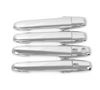 BTFWM Chrome Door Handle Cover Trim Decorator Sticker Exterior Accessories, for Toyota, Avanza Premio Veloz Cross 2022 Car Exterior Door Handle Cover