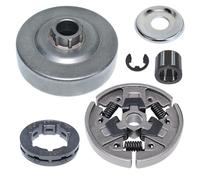 BTFWM Clutch Drum Bearing Washer Kit, for, MS290 MS390 029 039 MS310 Chainsaw Part Replace Needle Bearing Sprocket Rim E-Clip 2023 Lawn Mower Clutch