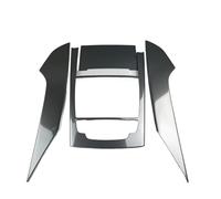 BTFWM Console Gear Shift Frame Decorative Trim Carbon Fiber Black Sticker, for Audi, for A6 C7 2012-2018 Interior Accessories Car Shift Plate