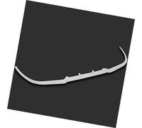 BTFWM For Alfa, for Romeo 159 Front Spoiler Bumper Lip Euro Spoiler Lip 3 Pcs Body Kit Car Protector Decorative Spoiler Front Bumper Splitter(BLACK WHITE)