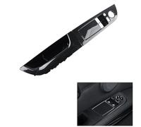 BTFWM for BMW, 3 Serie Convertible Sport Car Door Armret E92 E93 Two-Door Sport Car Lift Switch Trim Cover car armrest Handle(E92 Left Front Main Door Handle Assembly Carbon Fiber Pattern)