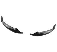 BTFWM For BMW, 5 Series G30 G31 530i, for M550i 2017-2020 Car Front Bumper Side Cover Trim Intake Vent Spoiler Lip Splitter Spoiler Front Bumper Splitter(BLACK Carbon Black)