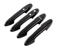 BTFWM for City, 2014-2020 Chrome Carbon Car Door Handle Cover Bowl Stickers Accessories Styling Car Exterior Door Handle Cover(Carbon 3 Holes)