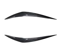BTFWM For F20 F21 Facelift 116i 118i 120i 2015-2019 Evil Headlight Eyebrows Eyelid Front Lamp Light Eyebrows Car Stickers Tuning front light eyebrow cover(Carbon Look)