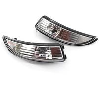 BTFWM For ford, for Fiesta, 2009 2010 2011 2012 2013 2014 2015 Rear View Turn Signal Light Brake Lamp Housing Clear Lens(Left and Right) Side Mirror Turn Signal Light(BLACK Left and Right)