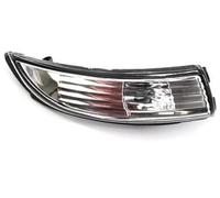 BTFWM For ford, for Fiesta, 2009 2010 2011 2012 2013 2014 2015 Rear View Turn Signal Light Brake Lamp Housing Clear Lens(Left and Right) Side Mirror Turn Signal Light(BLACK Right)