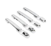 BTFWM for Hyundai, Tucson 2004-2010 Car Exterior Door Handles Covers Catch Cap Stickers Overlays Protection Auto Styling Car Exterior Door Handle Cover(Silver with Smart)