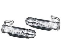BTFWM For Jeep, for Grand Cherokee 2011-2020 Car LED Turn Signal Light Rearview Mirror Turn Signal Repeaters Flasher 68236930AB(Right) Side Mirror Turn Signal Light(BLACK Left and Right)