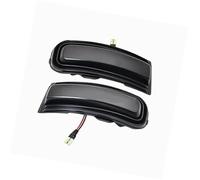BTFWM For Jeep, for Renegade 2015-2022 Dynamic LED Side Marker Turn Signal Light Sequential Blinker Light 2Pcs(Crystal) Side Mirror Turn Signal Light(BLACK Smoked)