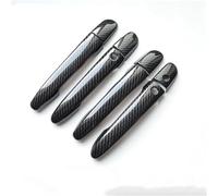 BTFWM for Mazda, 2, for, 3, for, 6 2007-2019 Car Door Handle Cover Chrome Imitation Carbon Fiber Only for Left Hand Drive Car Exterior Door Handle Cover(Carbon 2 Buttons)