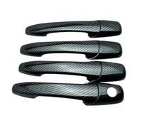BTFWM for Mazda, 3 2004-2009, for, 5 2006-2017, for, 6 2003-2015 Chrome Carbon Fiber Car Door Handle Cover Trim Car Exterior Door Handle Cover(Carbon Fiber)