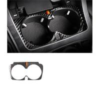 BTFWM for Mercedes-benz, C-Class W205 Glc Interior Carbon Fiber Gear Cup Holder Frame Decorative Panel Car Sticker interior car decoration(With Three Colors)