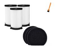 BTFWM For MooSoo, for D600 D601, for Cecotec Conga Thunderbrush 520 560, for Ariete Handy Force 2761 2759 RBT, Vacuum Cleaner Filter HEPA Element Vacuum Cleaner Filter(SET 2)