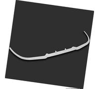 BTFWM For Peugeot, 207 Front Spoiler Bumper Lip Euro Spoiler Lip 3 Pcs Body Kit Car Protector Decorative Spoiler Front Bumper Splitter(BLACK WHITE)