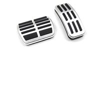 BTFWM For Renault, Zoe Clio Captur Kaptur Duster Twingo No Drill Aluminum Alloy Car Accelerator Gas Brake Pedal Pad Decorative Cover Foot Car Pedal Cover Protector