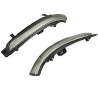 BTFWM For Skoda, for Octavia, MK2 A5, for Superb B6 3T 2009-2012 Dynamic LED Turn Signal Rearview Mirror Light Flasher Blinker(Gray) Side Mirror Turn Signal Light