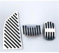 BTFWM For Toyota, for Corolla, E210 12th 2019 2020 2021 2022 Car Pedals Pads Accelerator Fuel Brake Footrest Pedal Plate Covers Accessories Foot Cover Car Pedal Cover Protector(Black AT 3PCS SILVER)