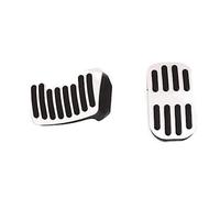 BTFWM For Toyota, for Corolla, E210 12th 2019 2020 2021 2022 Car Pedals Pads Accelerator Fuel Brake Footrest Pedal Plate Covers Accessories Foot Cover Car Pedal Cover Protector(Black AT 2PCS SILVER)
