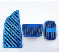 BTFWM For Toyota, for Corolla, E210 12th 2019 2020 2021 2022 Car Pedals Pads Accelerator Fuel Brake Footrest Pedal Plate Covers Accessories Foot Cover Car Pedal Cover Protector(Black AT 3PCS BLUE)