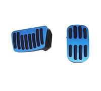 BTFWM For Toyota, for Corolla, E210 12th 2019 2020 2021 2022 Car Pedals Pads Accelerator Fuel Brake Footrest Pedal Plate Covers Accessories Foot Cover Car Pedal Cover Protector(AT 2PCS BLACK)