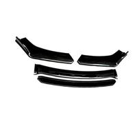 BTFWM For VW, for Golf, MK5 6 7 Car Front Lower Bumper Lip Splitter Spoiler Protector Sport Diffuser Deflector Spoiler Front Bumper Splitter(BLACK Gloss black)