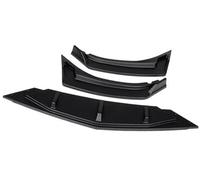 BTFWM For VW, for Jetta, MK7 2019 2020 2021 3x Car Front Bumper Lip Deflector Lips Splitter Diffuser Body Kit Spoiler Spoiler Front Bumper Splitter(BLACK Matte Black)