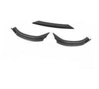 BTFWM For VW, for POLO, 2019-2020 Car Front Bumper Lip 3pcs Splitter Diffuser Lip Body Kit Spoiler Bumpers Protector Spoiler Front Bumper Splitter(BLACK Glossy Black)