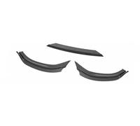 BTFWM For VW, for POLO, 2019-2020 Car Front Bumper Lip 3pcs Splitter Diffuser Lip Body Kit Spoiler Bumpers Protector Spoiler Front Bumper Splitter(BLACK Carbon Black)