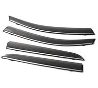BTFWM For VW, for Santana, 2000 3000 2004-2012 Sun Rain Window Visors Deflectors Guards Awning Trim Wind Protector Car Side Window Sunshade