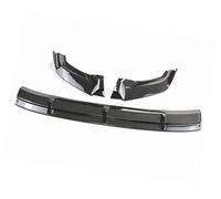 BTFWM For VW, for Tiguan, 2017-2020 Car Front Bumper Lip Splitter Diffuser Body Kits Spoiler Guard Protector Exterior Parts Spoiler Front Bumper Splitter(BLACK Carbon Look)