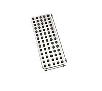 BTFWM For, W124 W202 W203 W140 W208 W210 W211 W220 R170 R171 R-Class Car Gas Brake Clutch Pedal Pad Cover Accessories Foot Car Pedal Cover Protector(Black AT WITHOUT REST)