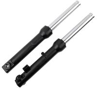 BTFWM Front Shock Absorber Assemblies, for Chinese GY6 50cc MotorcyclScooter Taotao 50ATM Parts, Drum Brake System front shock adjustable absorber(Black/Drum)