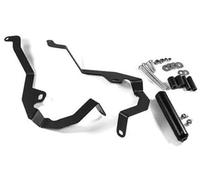 BTFWM GPS Moto Phone Mount, for PAN, for AMERICA 1250 1250S 2021 2022 Mobile Holder Wireless USB Charger Motos Navigation Plate Adapt Bracket Motorcycle Handlebar Phone Mount Holder(BLACK Bar - 22mm)