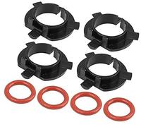 BTFWM H7 LED Headlight Adapter Bulb Retainer Holder Socket, for Car 4pcs Headlight Bracket