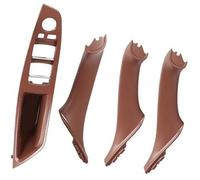 BTFWM Left Hand Drive LHD, for BMW, 5 Series F10 F11 Gray Beige Black Car Interior Inner Door Handle Panel Pull Trim Cover 51417225858 Car Interior Door Pull Handle(Red-Brown-4pcs)
