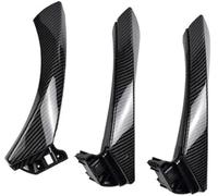 BTFWM LHD RHD Quality Carbon Fiber Door Pull Handle with Cover Trim, for BMW, 3 Series E90 E91 E92 316 318 320 325 328i 51417230849 Car Interior Door Pull Handle(LHD-Carbon Fiber)