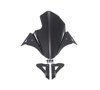 BTFWM Motorcycle CNC Front Windshield Windscreen Airflow Wind Deflector, for YAMAHA, MT09 MT-09 2017 2018 2019 2020 Motorcycle Riding Wind Screen