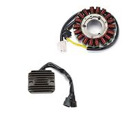 BTFWM Motorcycle Generator Stator Coil Voltage Regulator Rectifier Kit ，for GSXR 600 750 GSXR600 GSXR750 GSX-R750 2006 2007 2008 Ignition Coil