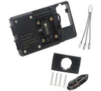 BTFWM Motorcycle Phone Mount, for CYCLONE RT3 RT 3 Expansion Stand Multifunction Crossbar GPS Navigation Bracket USB Wireless Charging Motorcycle Handlebar Phone Mount Holder(BLACK USB 22mm Clip)