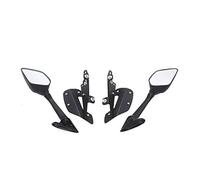 BTFWM Motorcycle Rearview Mirrors + Windshield Bracket, for YAMAHA, NMAX 155 125 Motorcycle Riding Wind Screen(C)
