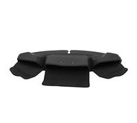 BTFWM Motorcycle Windshield Bag Saddle Tri Pouch 3 Pocket Black, for Harley, Touring Electra Street Glide 2014 2015 2016 2017 2018 Latest Model Motorcycle Riding Wind Screen