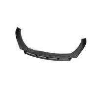 BTFWM Protector 3PCS Carbon Fiber/Black/Red Car Front Bumper Splitter Lip Sports Style Diffuser Spoiler, for Peugeot, Spoiler Front Bumper Splitter(BLACK Bright carbon fiber)