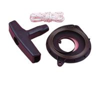 BTFWM Recoil Starter Spring Handle Grip Rope Kit, for Husqvarna, 445 445E 450E 455 455E 460 455,for Rancher, Chainsaw Spare Garden Tool Part Recoil Starter Rope And Spring