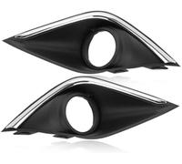 BTFWM Replacement Fog Light Frame Cover, for Outlander 2016-2019 Front End Styling Trim, for Bezel Pair Made from Abs Material Bumper Grille Insert