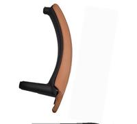 BTFWM RHD Car Left Right Carbon Fiber Interior Door Armrest Handle Inner Panel Pull Trim Cover, for BMW, E70 E71 E72 X5 X6 2007-2013 Car Interior Door Pull Handle(Brown-Left)